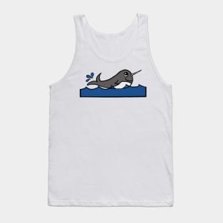 Narwhal Splash Tank Top